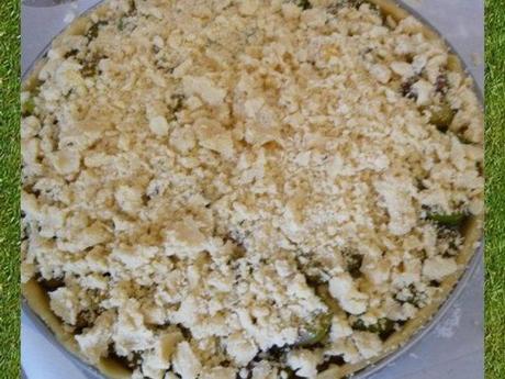 Tarte crumble aux prunes Cliquer sur les flèches