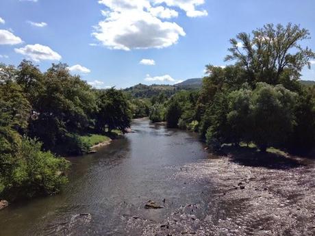 Le soleil se couche sur la vallée de l'Aude Le soleil se couche sur la vallée de l'Aude
