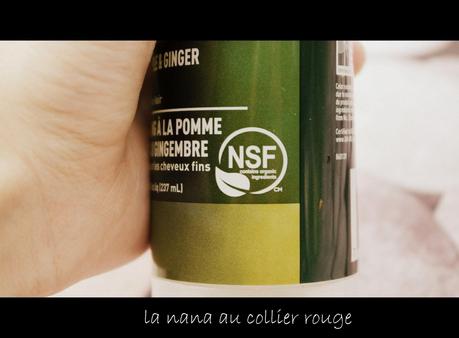 Desert Essence: pomme vert et gingembre un shampoing clean à petit prix Desert Essence: pomme vert et gingembre un shampoing clean à petit prix