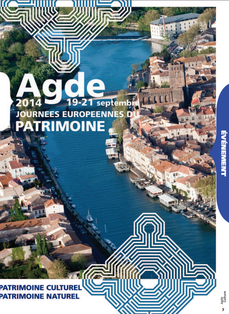 Programme AGDE CULTURE 2014 journées du patrimoine 2014 agde