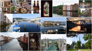 La belle ville de Trondheim