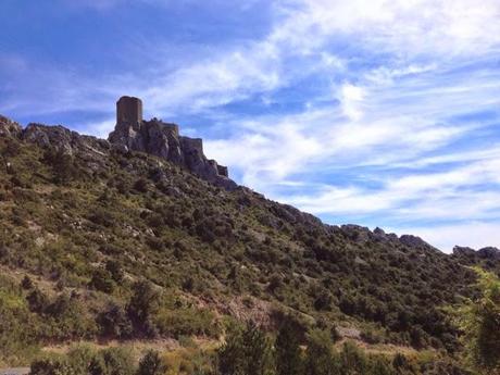 Le château de Quéribus et réflexions sur le foot français et la LFP