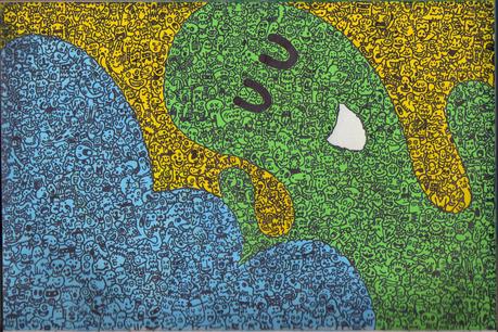 Pieuvre Verte à la Mer Pieuvre Verte à la Mer