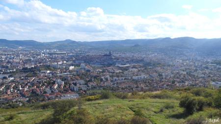 vue clermont ferrand chanturgue puy de chanturgue