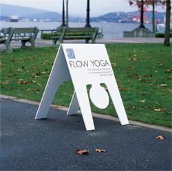 yoga outdoor sign