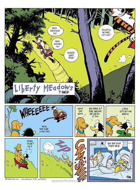 Frank Cho, Liberty Meadows et Calvin et Hobbes JPEG - 325.8 ko
