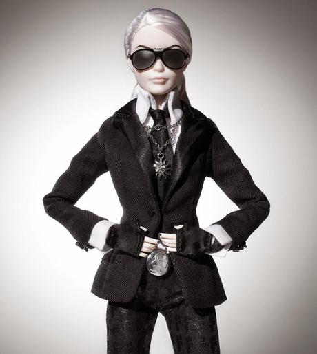 Elle est là, la voilà : La Barbie Karl Lagerfeld...