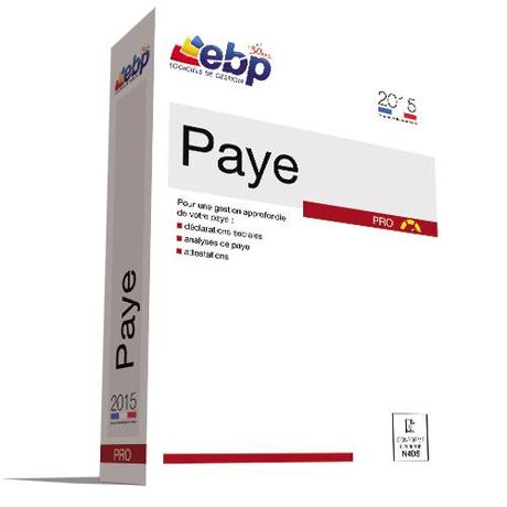 Approfondissez la gestion de votre paie avec le logiciel EBP Paye PRO 2015