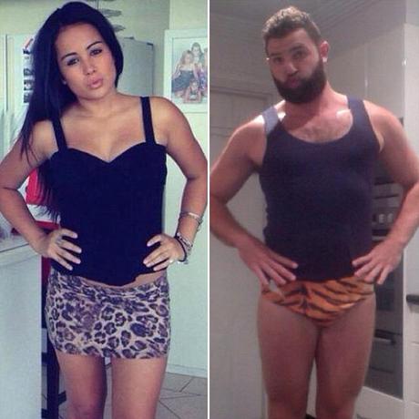 Il imite les poses des profils Tinder Jarrod-Allen-Tinder7