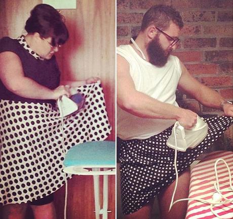 Il imite les poses des profils Tinder Jarrod-Allen-Tinder4