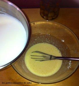 Flan aux raisins Flan aux raisins