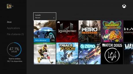 Xbox One Jeux téléchargés
