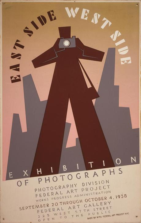 East Side West Side Exhibition par Anthony Velonis - WPA posters