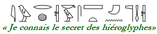 Newsletter du 07/09/2014 d'Aimé Jean-Claude sur l'Egypte antique ! missing