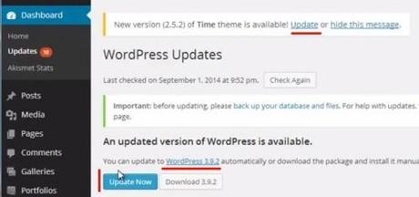 Urgent : Protégez votre blog WordPress du Piratage ! mise à jour du blog