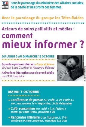SOINS PALLIATIFS : «Acteurs de soins palliatifs et médias : comment mieux informer?» – Les Rendez-vous de la Place de la Sorbonne