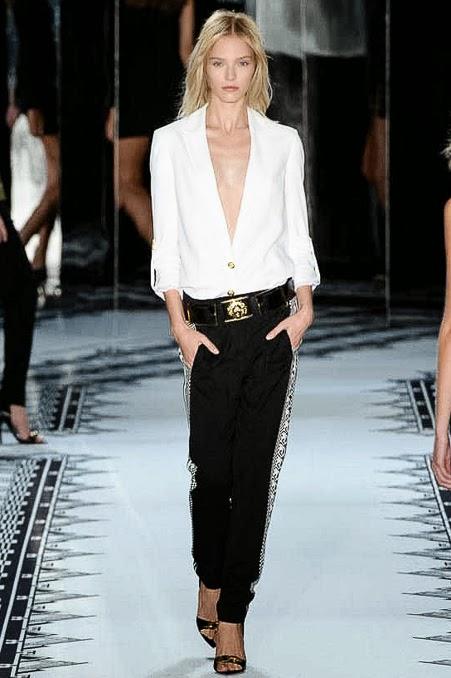 Fashion week de New York : Le défilé Anthony Vaccarello pour Versus Versace...