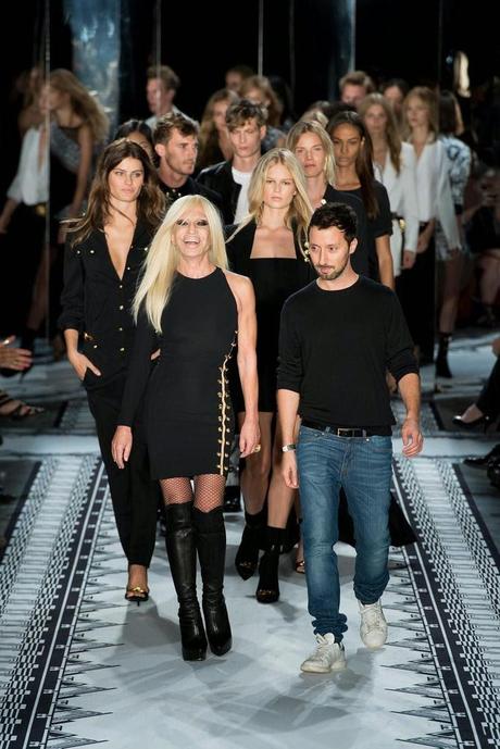Fashion week de New York : Le défilé Anthony Vaccarello pour Versus Versace...