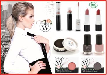 Maquillage bio : Miss W lance sa collection...