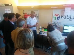 Le Progrès : La FabLab de Biarne fait désormais référence Découverte du Fabab