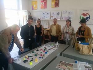 Le Progrès : La FabLab de Biarne fait désormais référence Les représentants de la Communauté de Commune du Pays de Murat (Cantal) au FabLab comtois Net-IKi à Biarne