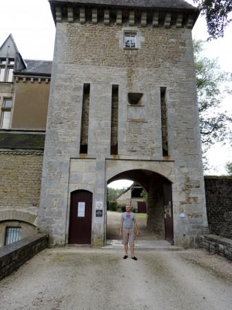 Entrée du Château- propriété privée mais la visite y est libre et gratuite ! 