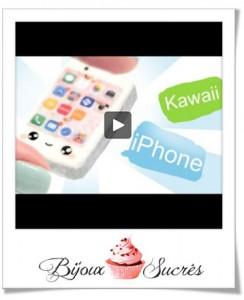 Iphone kawaii en pâte Fimo DIY Fimo