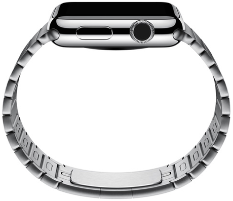 Apple iWatch-link-bracelet-side