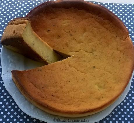 Gâteau aux courgettes et à la menthe