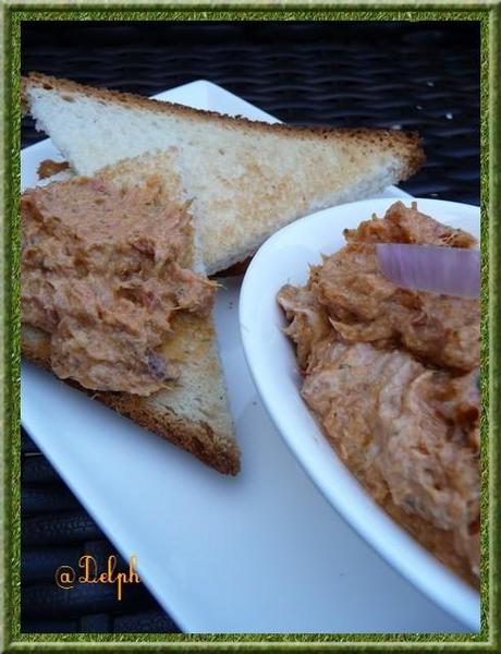 Rillettes de thon à la tomate Rillettes de thon à la tomate