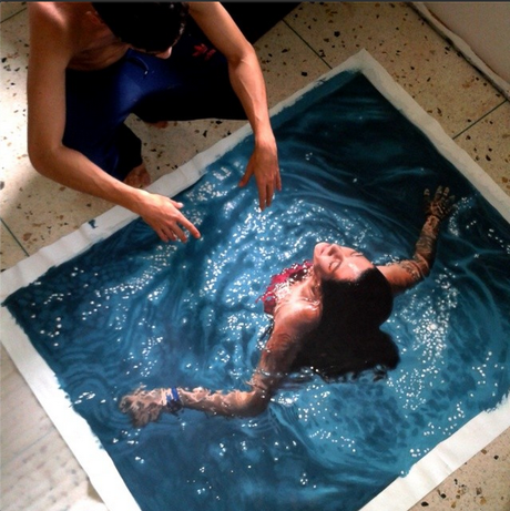 Les tableaux aquatiques hyper-réalistes de Gustavo Silva Nuñez - Peinture