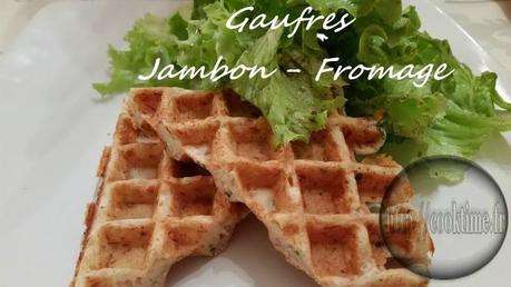 Gaufres jambon fromage au thermomix 1