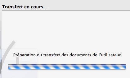 L’assistant migration de Mac OS X L’assistant migration de Mac OS X