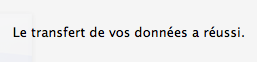 L’assistant migration de Mac OS X L’assistant migration de Mac OS X