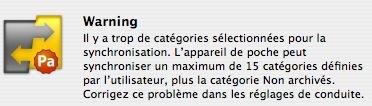 Synchroniser Mac et Palm Synchroniser Mac et Palm