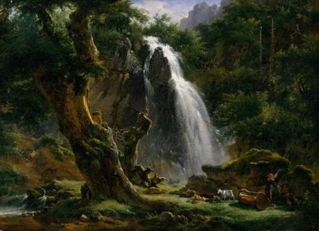 Achille-Etna Michallon Une cascade au Mont-Dore