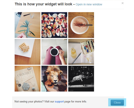 Ajouter un widget Instagram sur son blog Blogger