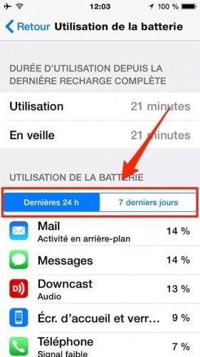 Identifiez les applications les plus énergivores sur votre iPhone ou iPad ios8 281x500 iOS8 : 10 astuces utiles pour votre iPhone et iPad