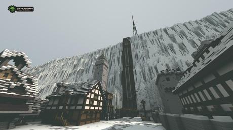 Une copie du Château Noir de Game of Thrones dans Minecraft