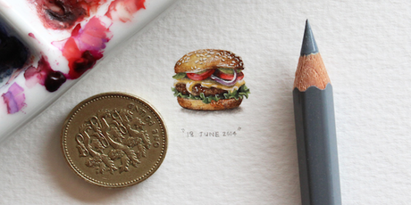 ART :  Miniature Paintings « 365 Postcards for Ants »