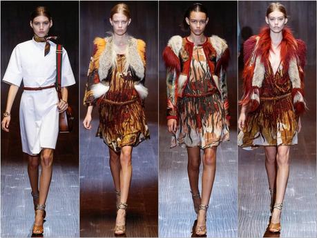 Milano Fashion Week : Le défilé James Bond girls de Gucci...