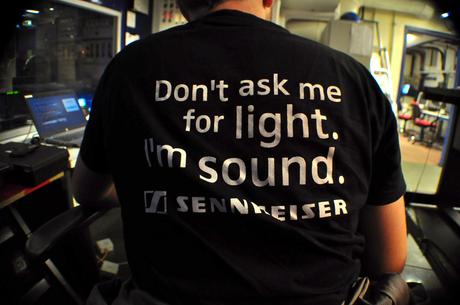 Don't ask me for light. I'm sound