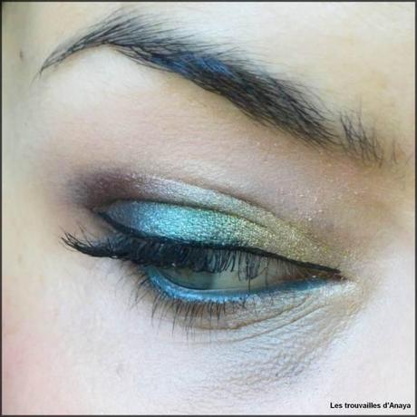 As a peacock make-up … 1410527977