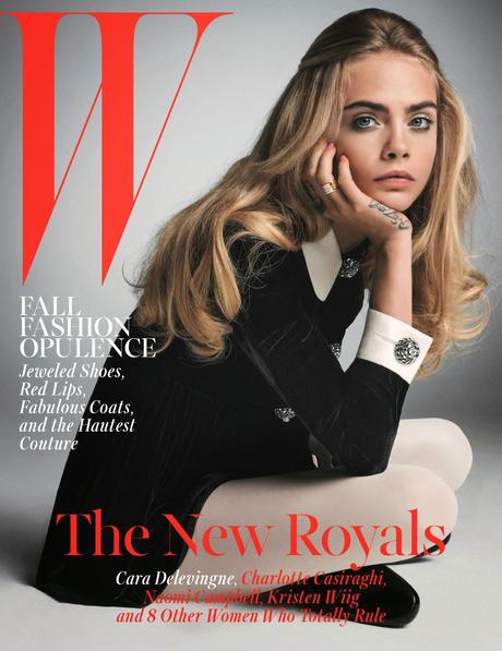 The New Royals : Les cover girls du nouveau W Magazine...