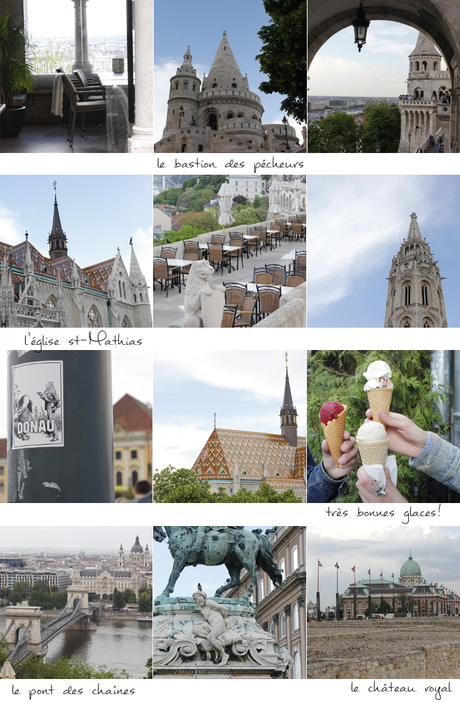 Budapest. Le Château Royal. Budapest. Le Château Royal.