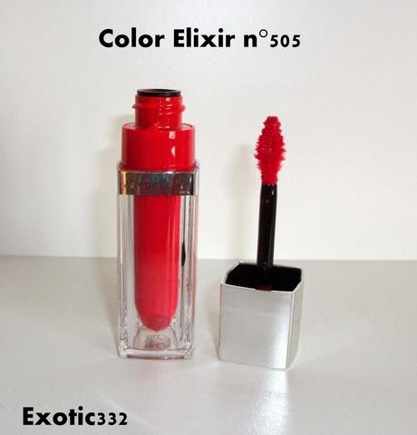 Color Elixir n°505 : Le rouge s'est emparé de moi