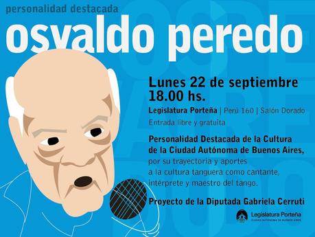 Osvaldo Peredo nommé Personalidad destacada de Buenos Aires [Actu]