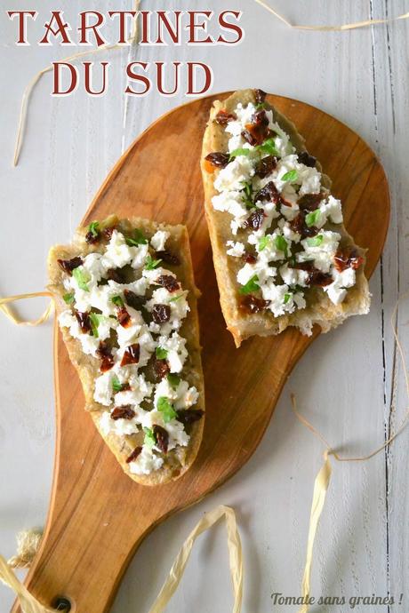 Tartines au caviar d'aubergine Tartines au caviar d'aubergine