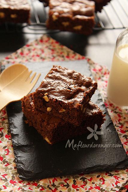 Brownies aux noix de pécan et Partenariat 