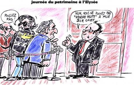 Journée du Patrimoine webzine,bd,gratuit,zébra,fanzine,bande-dessinée,satirique,caricature,françois hollande,journée du patrimoine,élysée,julie gayet,dessin,presse,zombi